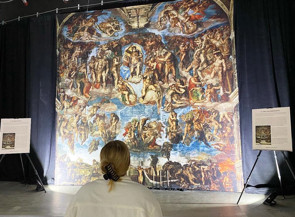 michelangelo's Sistine chapel the exhibition 